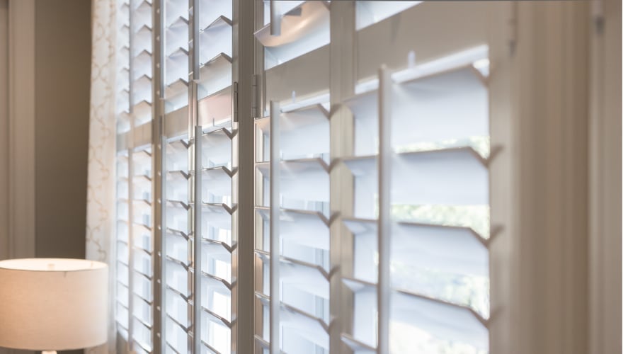 Plantation shutter window treatments